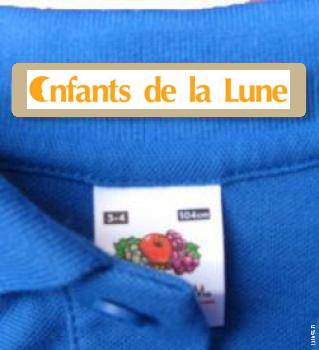 Ã©tiquette VÃªtements Enfants Personnalisable