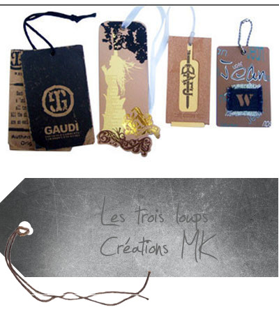 Etiquettes Carton Kraft